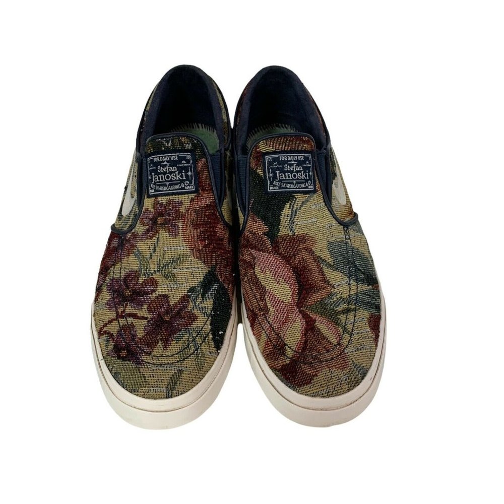 Nike Floral Slip-On Sneakers